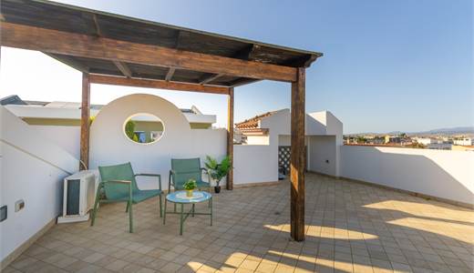 Mansarda con terrazza panoramica
